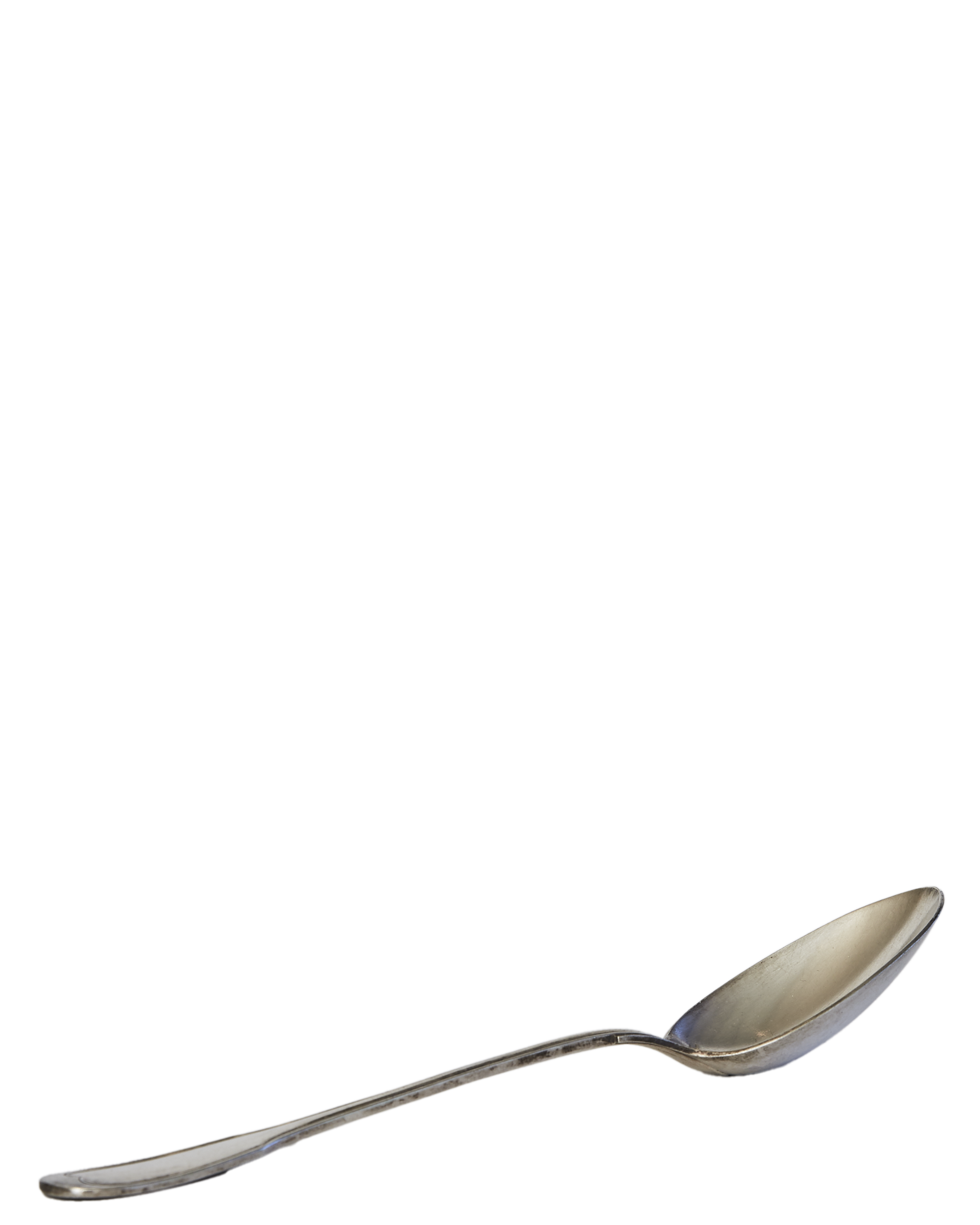 Silver Serving Spoon 01