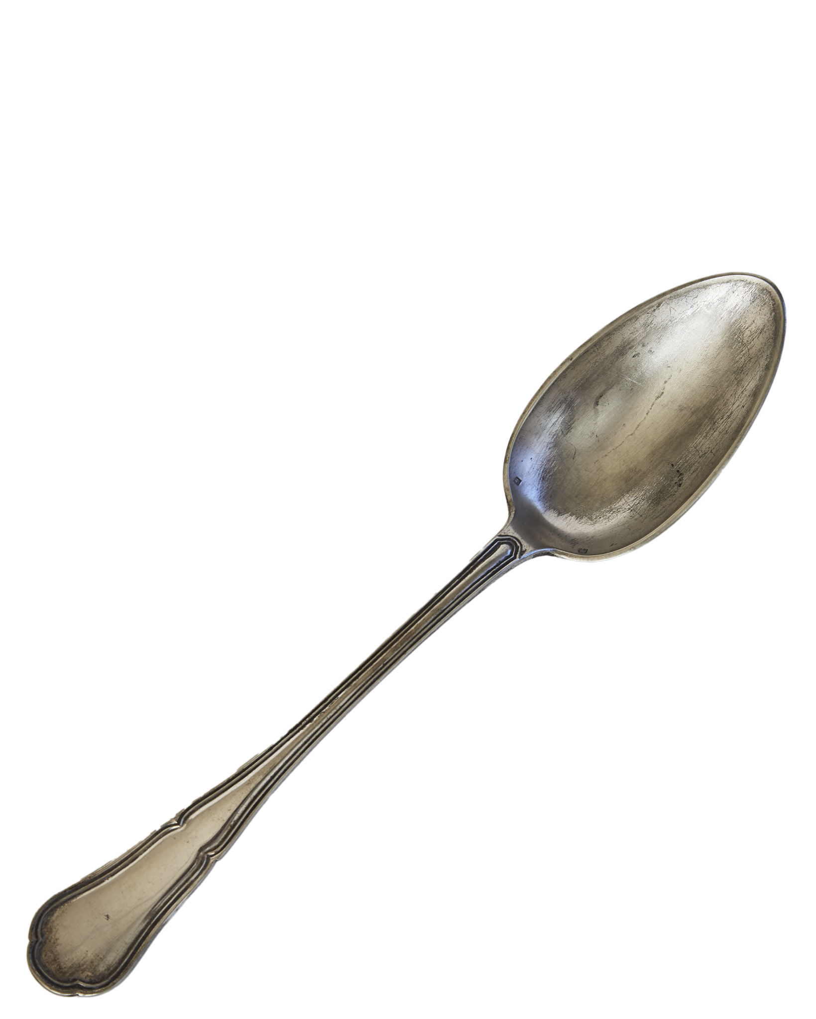 Silver Serving Spoon 02