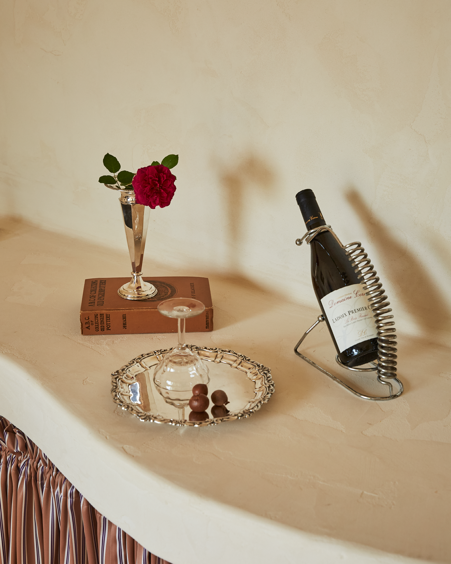 Spiral Wine Bottle Holder