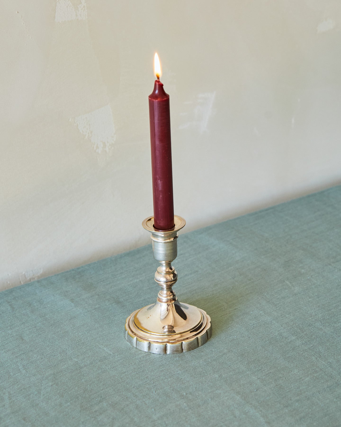 Silver Candle Holder