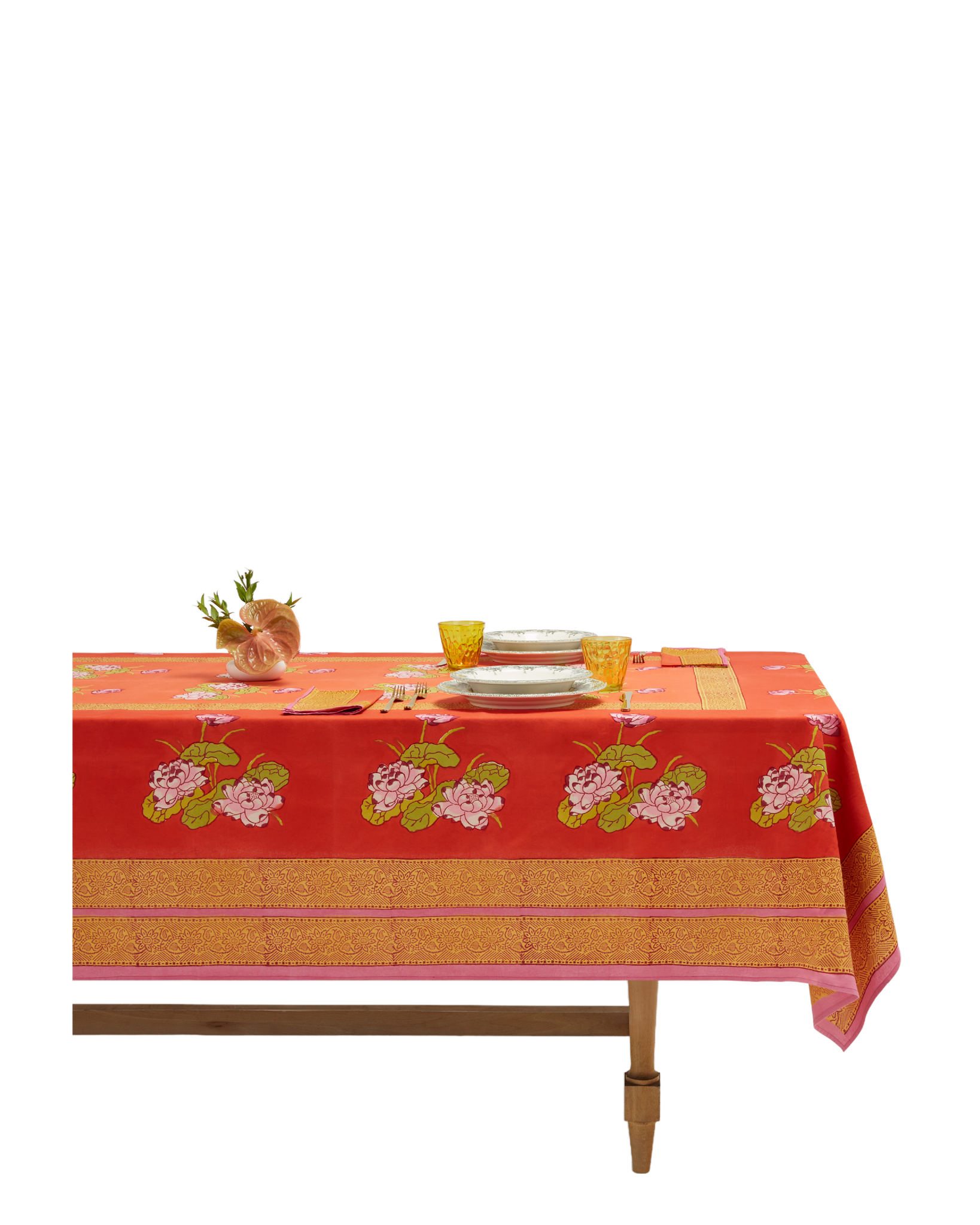 Tea Flower Tablecloth