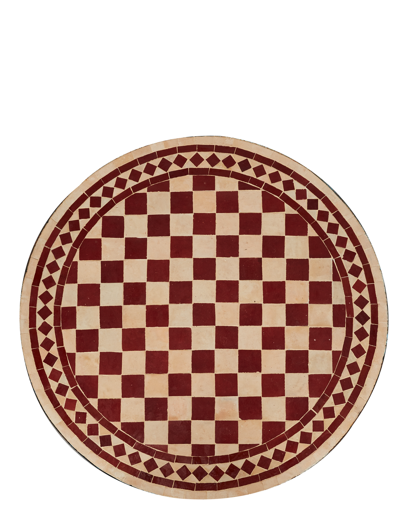 Zellige Checker Table