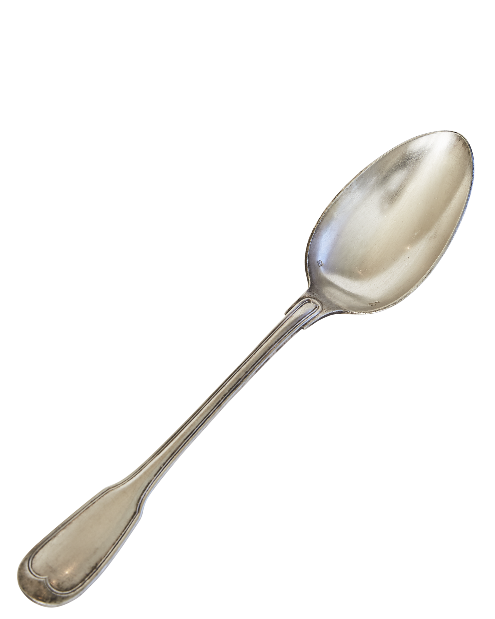 Silver Serving Spoon 01