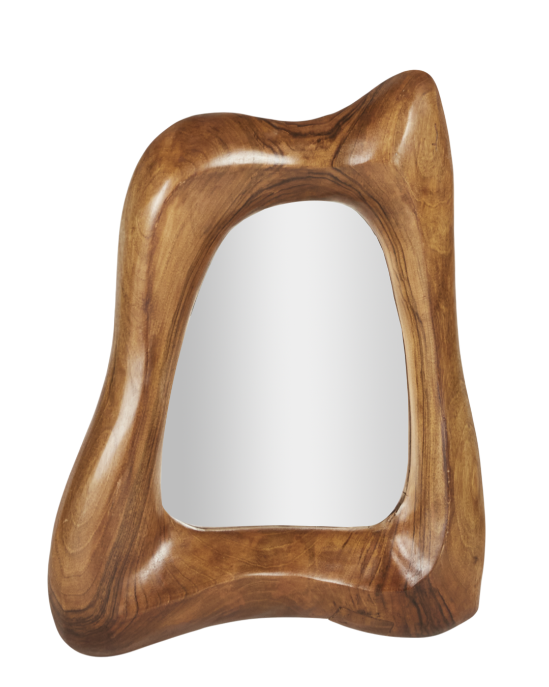 02 Vintage French Walnut Mirror