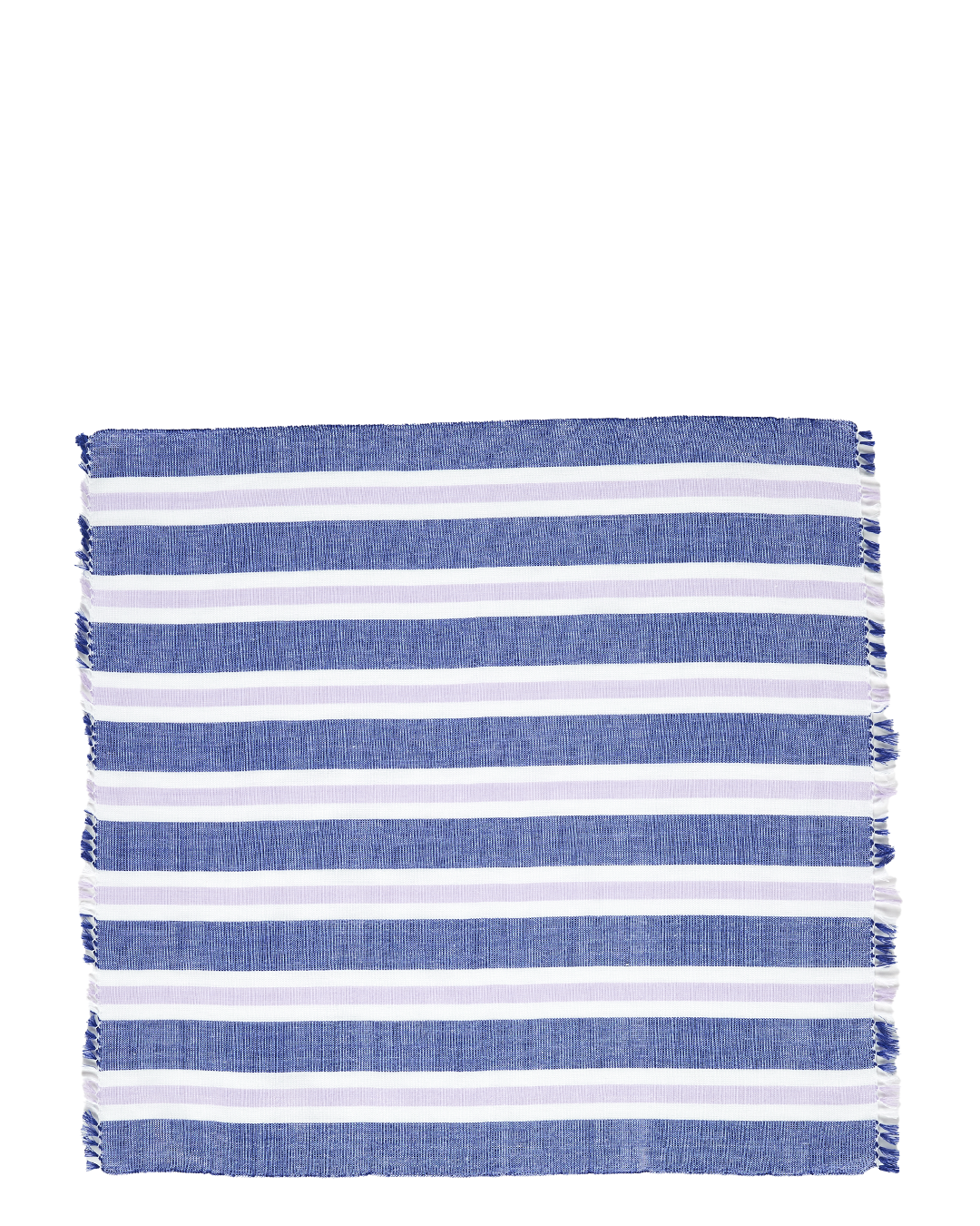 Woven Stripe Napkin - Blue