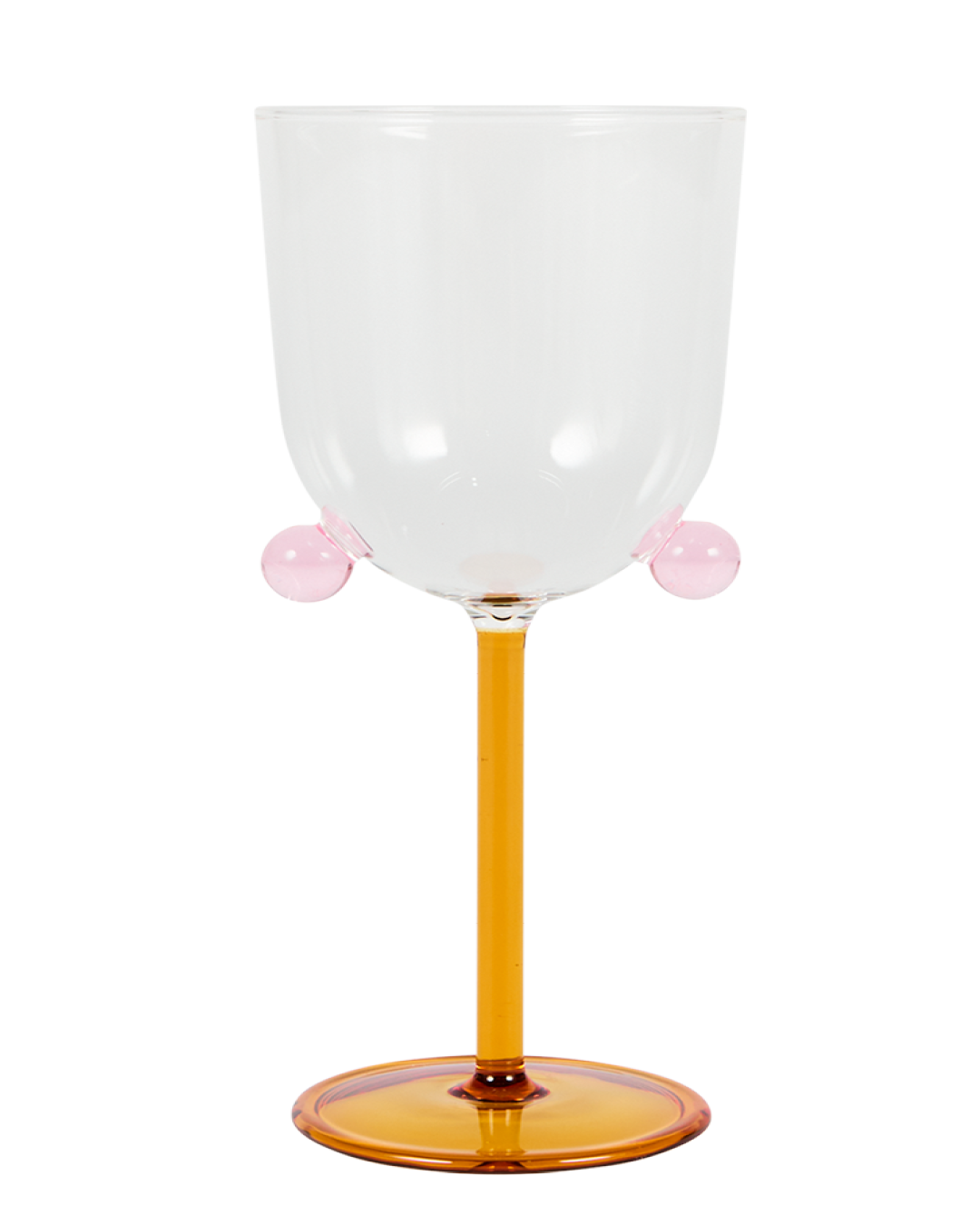Pompom Wine Glasses