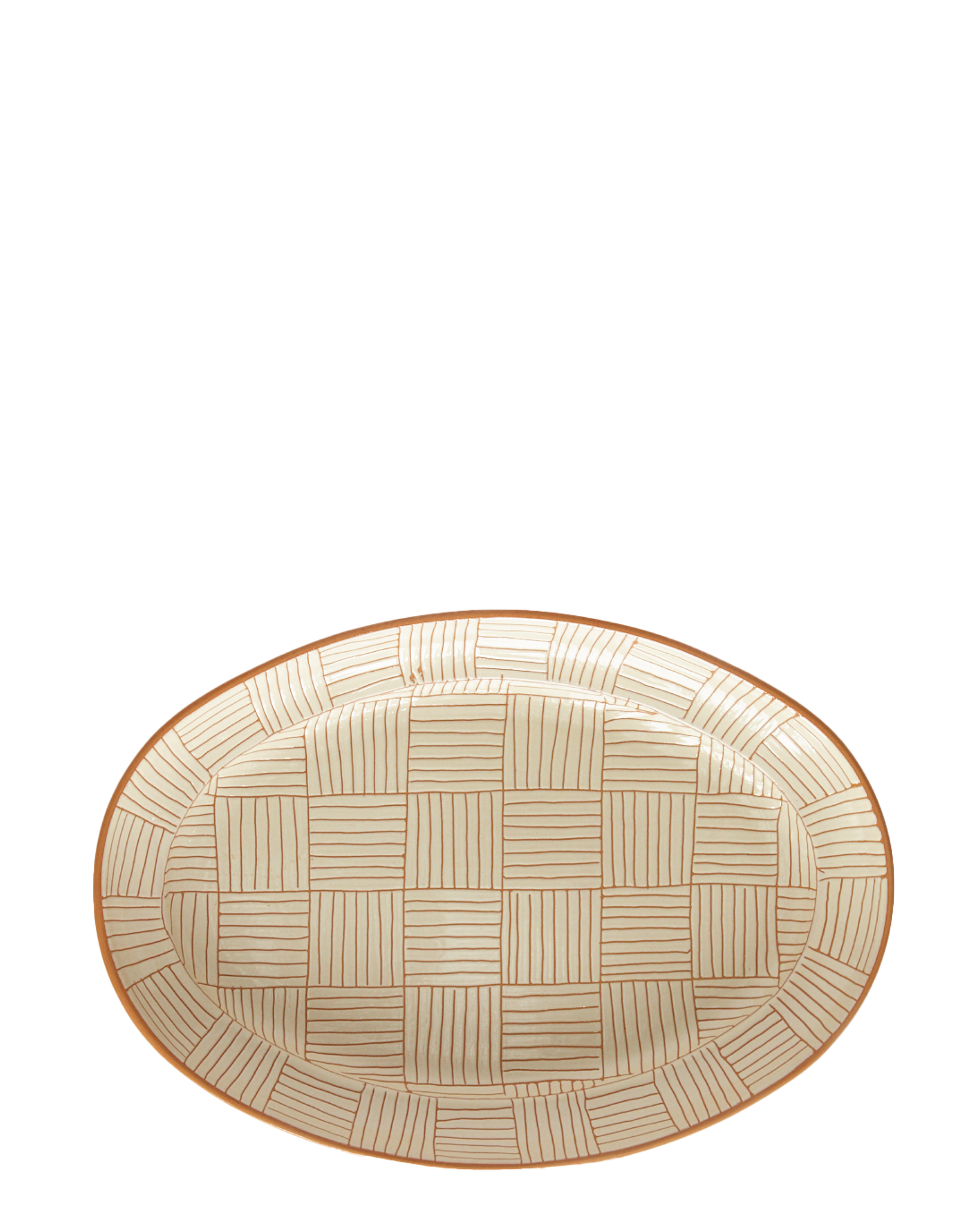 Oval Plate - Tile